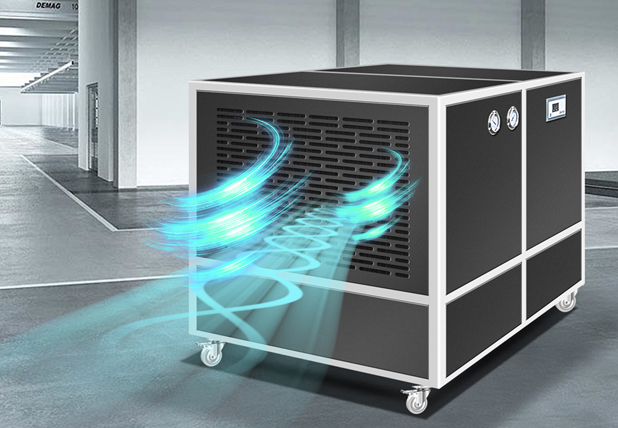 工業(yè)除濕機(jī)用于地下停車場(chǎng)車庫(kù)除濕防潮